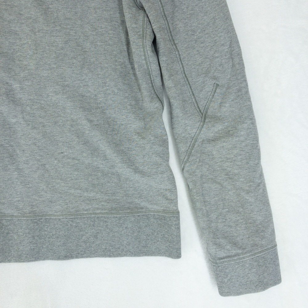 Lululemon Cross Cut Zip Up Hoodie Mens Small Grey Heathered Full Zip Pocket - Picture 16 of 16